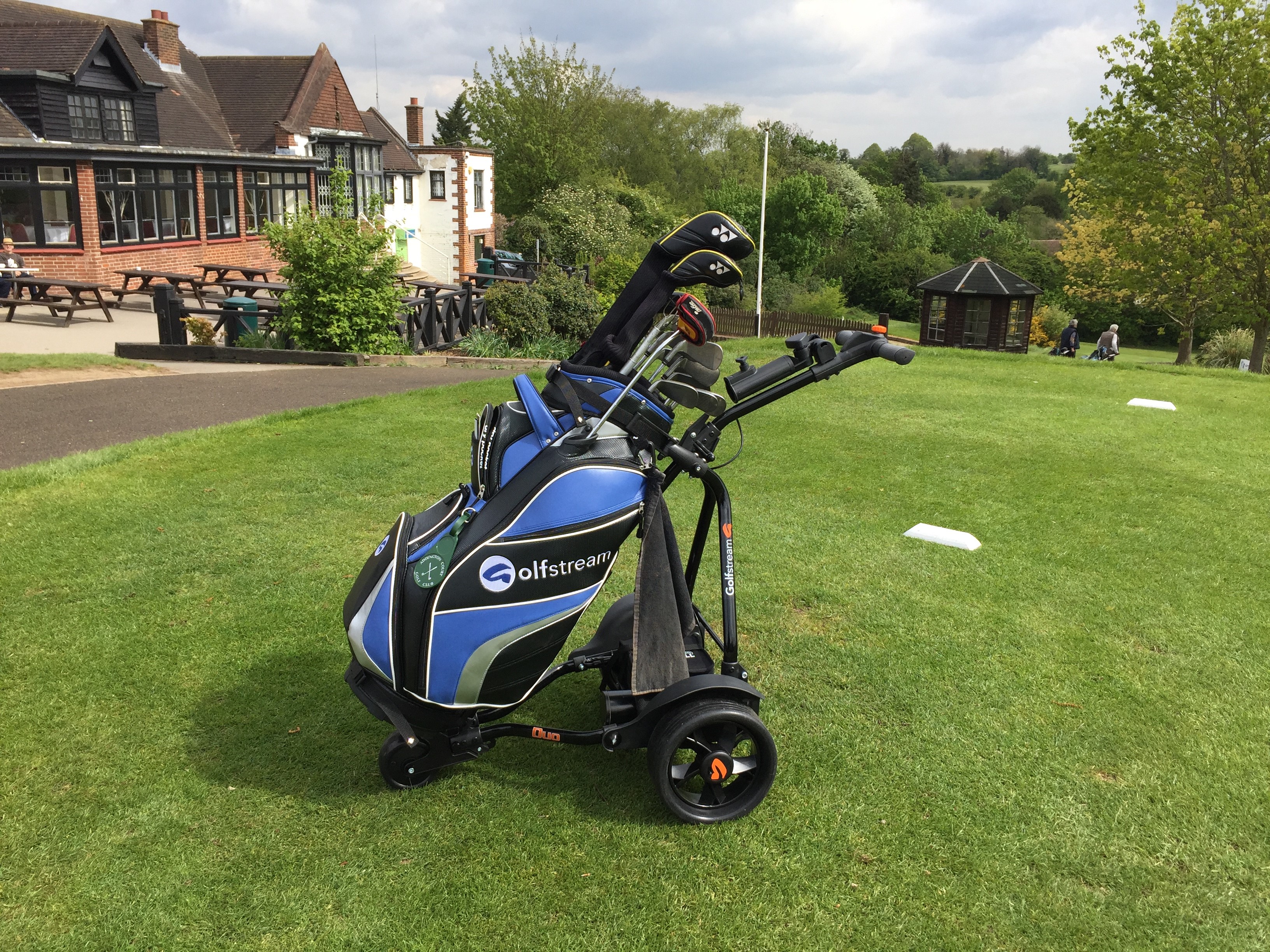 Second Hand Golfstream Digital Lithium Duo Sport 'Suspension' Trolley - Image 4