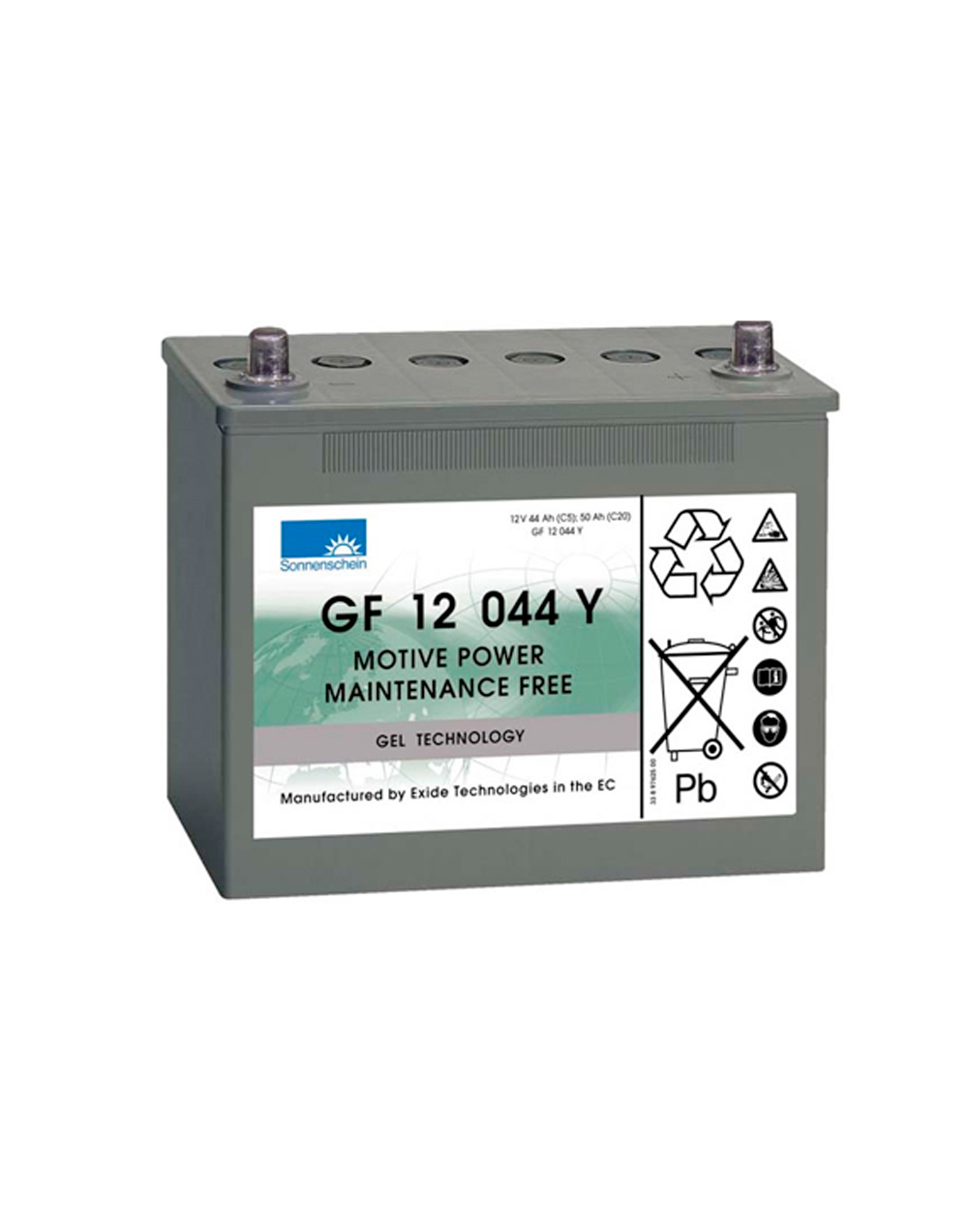Sonnenschein 55AH (GF44) 'Full Gel' Battery